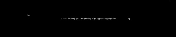 Processed fireball image