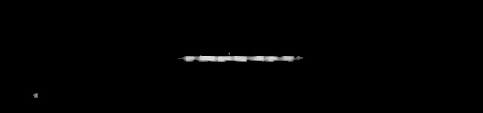 Processed fireball image