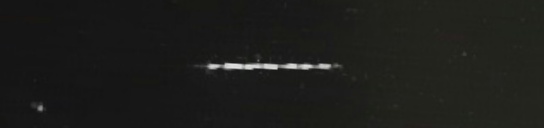 Unprocessed fireball image