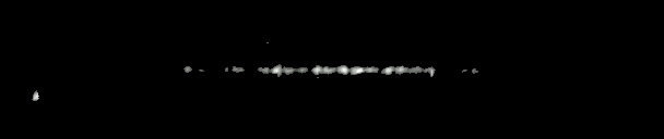 Processed fireball image