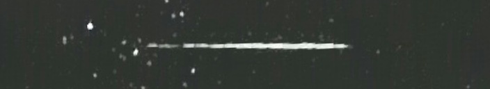 Unprocessed fireball image