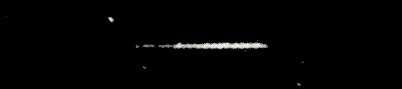 Processed fireball image