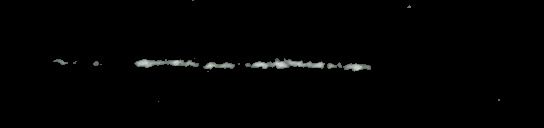 Processed fireball image