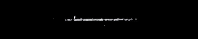 Processed fireball image