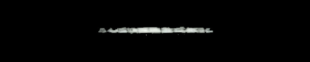 Processed fireball image