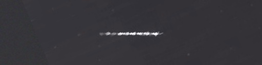 Unprocessed fireball image