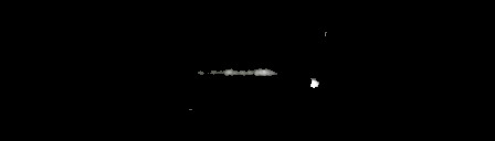 Processed fireball image