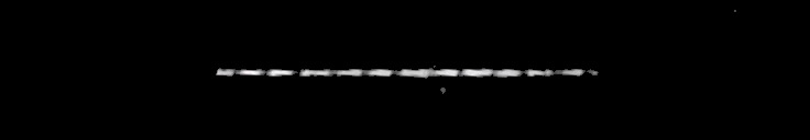 Processed fireball image