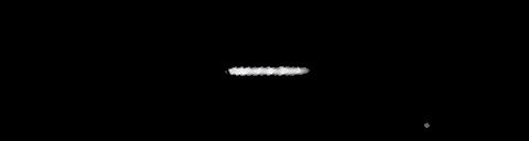 Processed fireball image