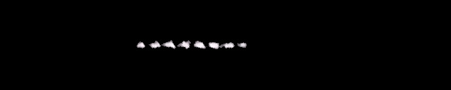 Processed fireball image