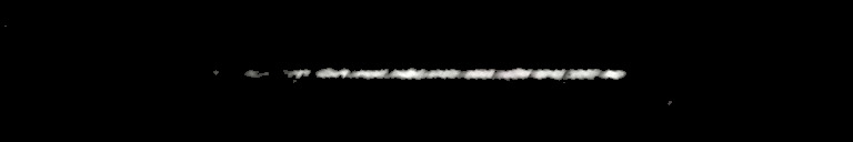 Processed fireball image