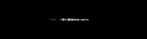 Processed fireball image