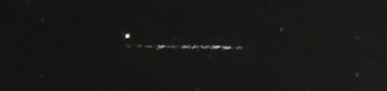 Unprocessed fireball image