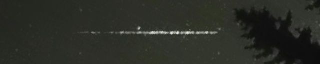 Unprocessed fireball image
