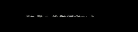 Processed fireball image