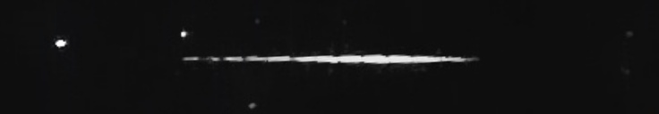 Unprocessed fireball image