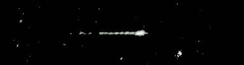 Processed fireball image