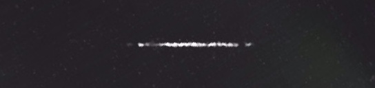 Unprocessed fireball image