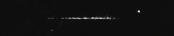 Unprocessed fireball image
