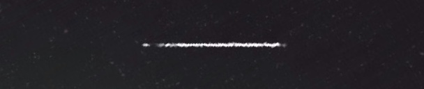Unprocessed fireball image