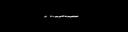 Processed fireball image