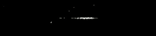 Processed fireball image