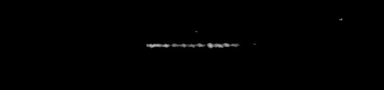 Processed fireball image