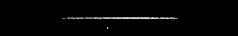 Processed fireball image