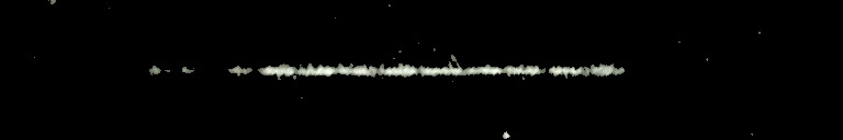 Processed fireball image