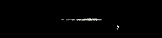 Processed fireball image
