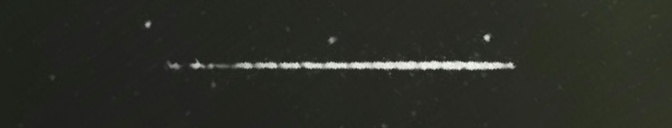 Unprocessed fireball image