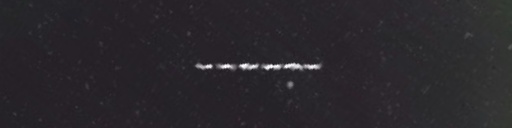 Unprocessed fireball image