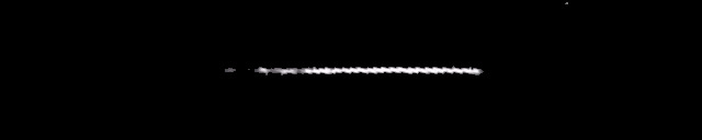 Processed fireball image