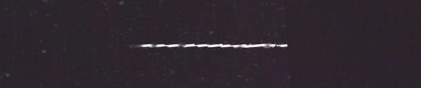 Unprocessed fireball image