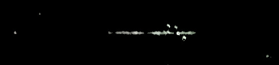 Processed fireball image