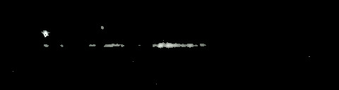 Processed fireball image