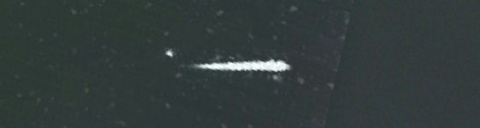 Unprocessed fireball image