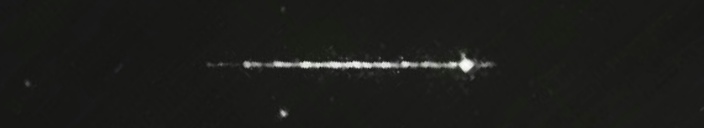 Unprocessed fireball image