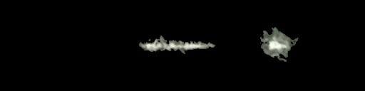 Processed fireball image