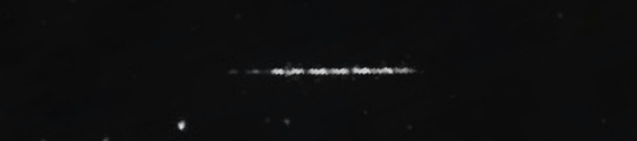Unprocessed fireball image