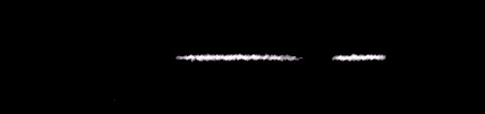Processed fireball image