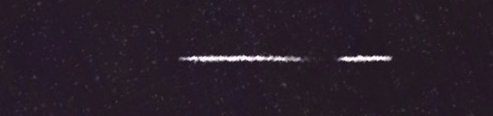 Unprocessed fireball image