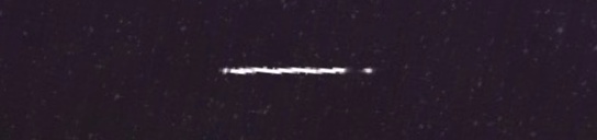 Unprocessed fireball image