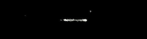 Processed fireball image