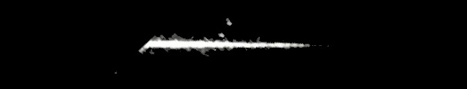 Processed fireball image