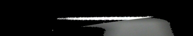 Processed fireball image