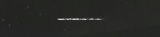 Unprocessed fireball image