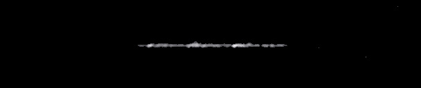 Processed fireball image
