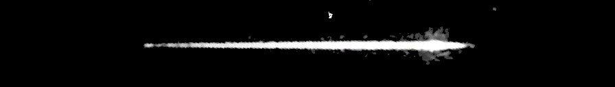 Processed fireball image