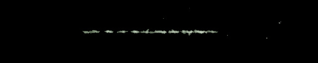 Processed fireball image